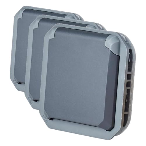 Prise de jardin étanche IP55 LEGRAND Plexo anthracite