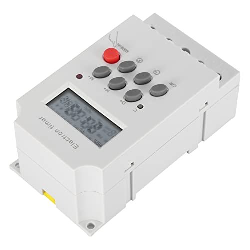 Qiilu QIILU5W8GDK6B7I-03 220 Volt Timer Water Heater Timer Kg316T Ii 30A Digital Timer Switch Programmable Electronic Time Control Switch thumb #3