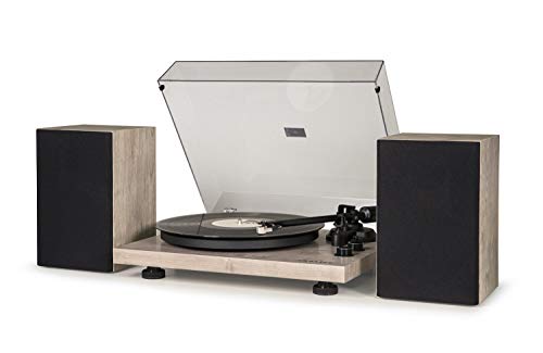 Crosley C62 Platine Vinyle Gris - Les Beatles, Paul McCartney, John Lennon, RIngo Starr, George Harrison Crosley C62 Platine Vinyle Gris – Image 3