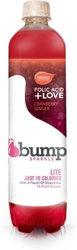 Bump Water Cranberry Ginger Sparkle LITE (12pk)