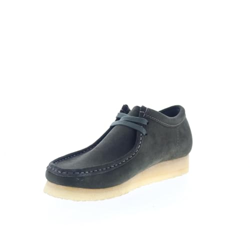 Image of Clarks - Mens Wallabee Shoe, Color Forest Gre, Size: 7 M US