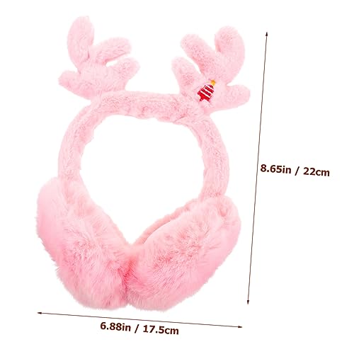 Homoyoyo Freezing Ear Warmer Fleece Headband Winter Warm Earmuff for Students Adults2