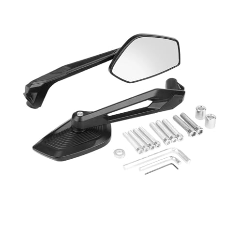 Rétroviseur Guidon Moto CNC Noir pour G310GS R1250GS S1000R F900R