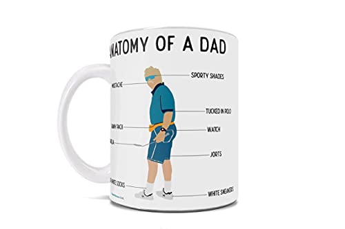 Taza de cerámica 11 oz Anatomy of Dad miniatura 1