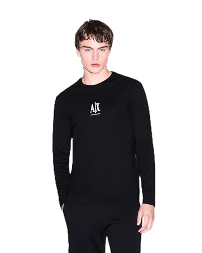 Armani Exchange Men's Basic Pima V Neck Tee, sage, M