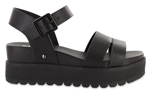 Image of MIA Shoes Maya Women's Vegan Leather Platform Flatform Sandals