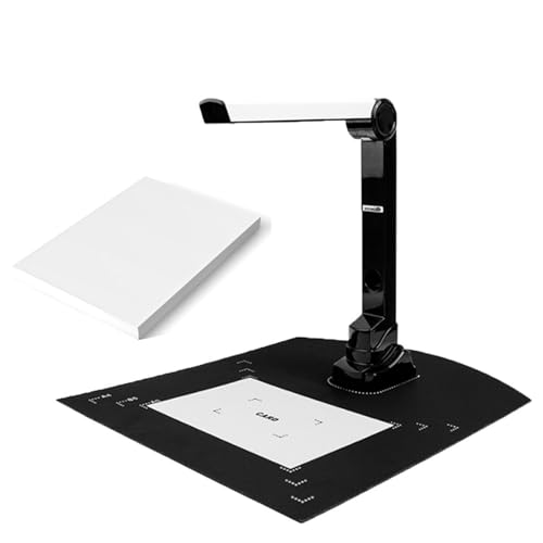 Caméra de document 12MP remplaçant les scanners lourds pour projection en direct