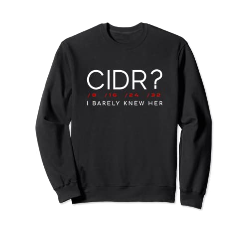 CIDR IP Subnet Funny Network Engineering Tee Sweatshirt