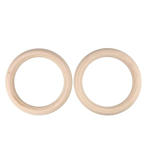 Anillas de gimnasia de madera para entrenamiento 25mm 19cm