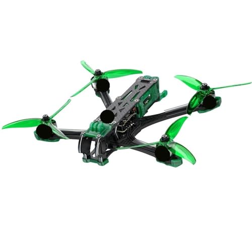 �t���[�� M5 O4 �v�� DC FPV �h���[�� S X2 2107.5 1960KV ���[�^�[ RC Quadcopter �t���[�X�^�C�� �h���[���ɓK��(Emerald Green ELRS2.4G)