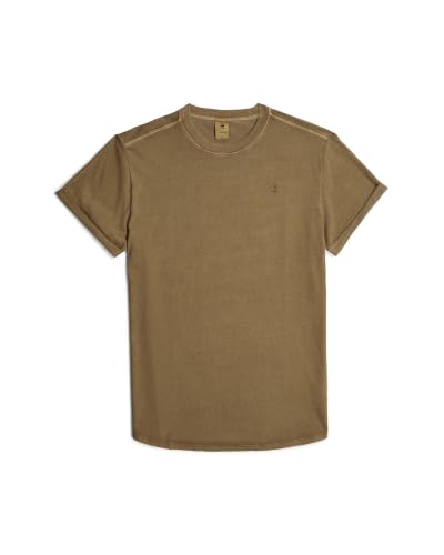 G-STAR Herren Lash T-Shirt, Braun (Desert Palm Gd D16396-2653-h413), S EU – Ansicht 4