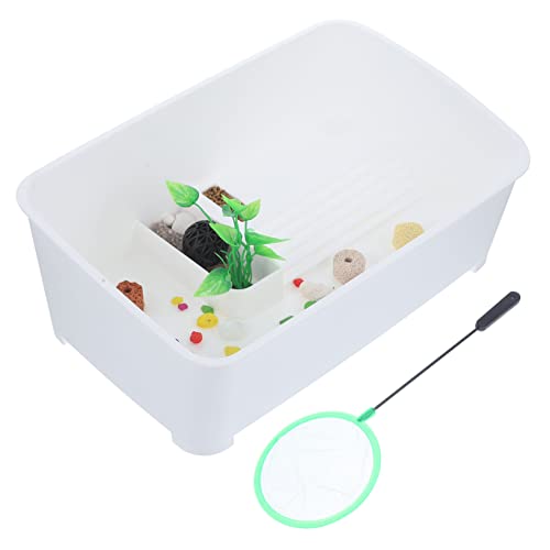 HANABASS 1セットのウミガメ飼 用 付 用の な爬 生息 境 提供 性に れ 製 れが