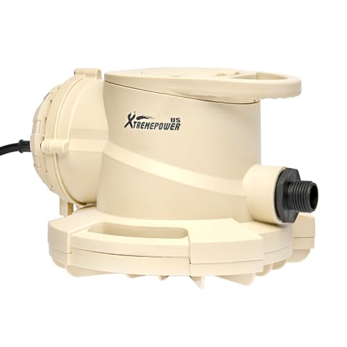 XtremepowerUS 1/2HP Pool Cover Pump Automatic/Manual Swimming Submersible Pump Water