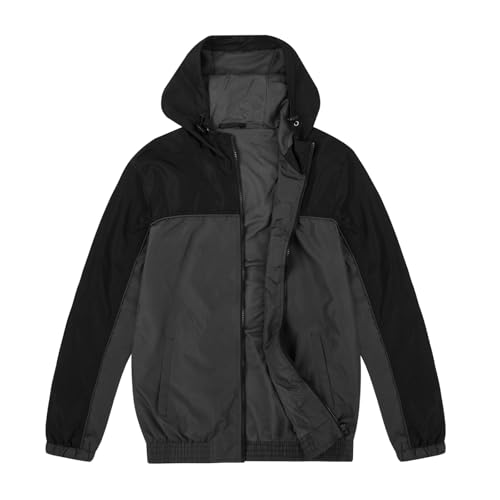 Image of MADHERO Mens Windbreaker Jacket Lightweight 90s Retro Wind Breakers