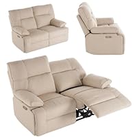 Amazon｜電動ソファー リクライニングチェア 2人掛け 左右独立調節150