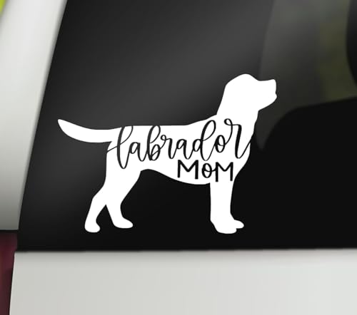 Calcomanía de Labrador para auto, el regalo ideal para los dueños de perros 2