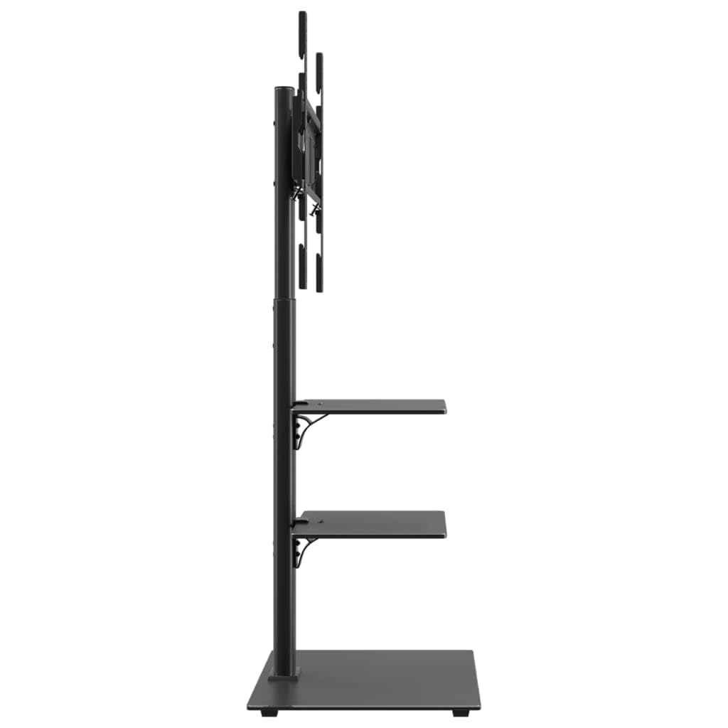 INLIFE TV-Eckständer mit 3 Ablagen für 32-65 Zoll Schwarz,Elektronik,Video,Videozubehör,TV-Zubehör,TV- & Monitorhalterungen,Schwarz,12.66 KG,379567
