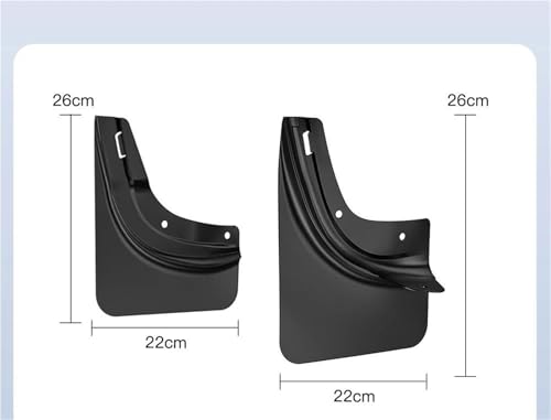 Bavettes de protection extérieures Tesla Model Y Juniper 25 26 garde-boue premium - 2