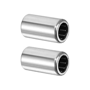 5 Roulements à Aiguilles 'one Way' (libre) - Alésage 6mm, Diamètre Ext. 10mm, Largeur 12mm - Acier Chromé