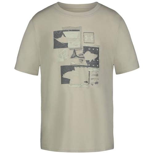Image of Under Armour Boys' Short Sleeve Graphic T-Shirt, Soft & Comfortable, Outdoor Collection