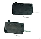 (2pcs) NEWMicrowave Door Switch for GE Microwave Door Switch WB24X823 WB24X829 WB24X10029 WB24X10047...