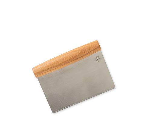 Nordic Ware Dough Cutter with Beechwood Grip Stainless Steel Blade