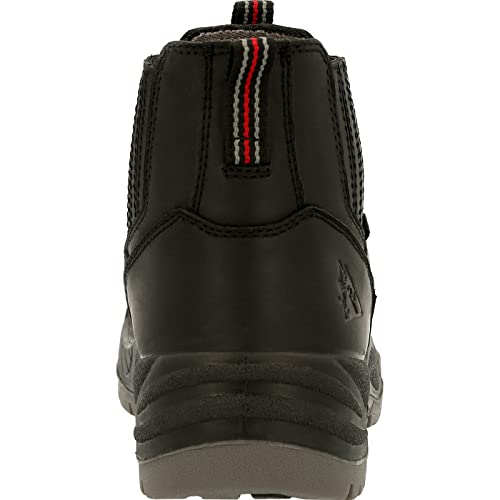 ROCKY Mens Worksmart Met Guard 6 Inch Waterproof Composite Toe Work/Duty - Black4