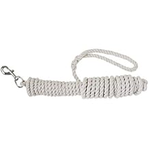 Tough 1 25ft White Cotton Rope Lunge Line 0.5in x 25ft