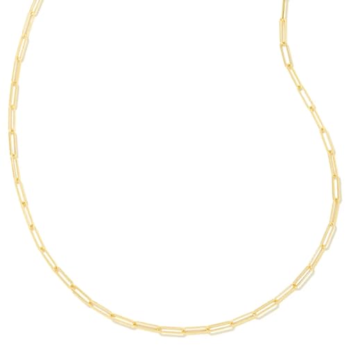Kendra Scott Courtney Paperclip Necklace, Fashion Jewelry for Women - Main Image