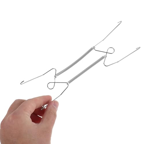 DIKACA Lot de 4 Crochets Muraux en Acier Inoxydable pour Assiettes – vue 4