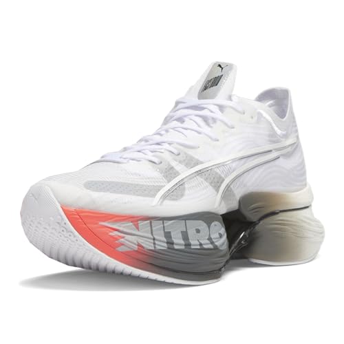PUMA Mens Fastroid Running Sneakers Shoes - White - Size 8 M2