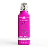 Grin Healthy Gums Oral Rinse, 16 Fl Oz, Fresh Breath Mouthwash, Smooth Mint Flavored, Alcohol-Free