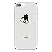 Produktbild Karomenic Silikon Hülle kompatibel mit iPhone 7 Plus/8 Plus Kreative Cartoon Transparent Handyhülle Durchsichtig Schutzhülle Crystal Clear Weiche Soft TPU Tasche Bumper Case Etui,Panda#7