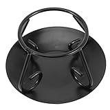 Zerodeko Pentagram Pot Holder Iron Shelf Brackets Vintage Tea Set Coffee Heater Open Fire Cooking Tripod Fire Pit Tripod Cauldron Pot Racks Pot Burner Rack Pot Support Rack Desktop Pot Rack
