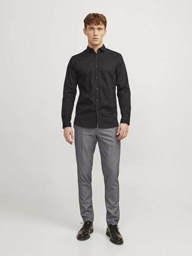 JACK & JONES Herren jprfranco Trouser nos Anzughose, Light Grey Melange, 48 EU