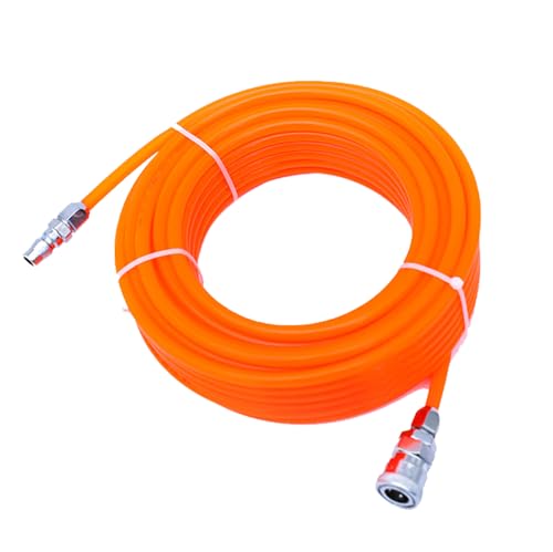 エアーホース 内径5mm 外径8mm ポリウレタン (PU)製 カプラー付き エアブラシ対応 軽量&高耐久 コンプレッサー用ホース (10m)