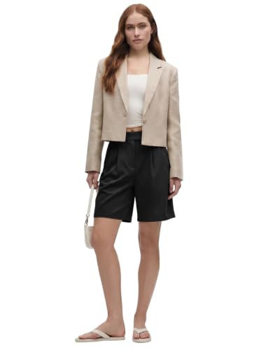COKQU Womens Bermuda Long Shorts with Pockets for Business Casual Outfits - image 7