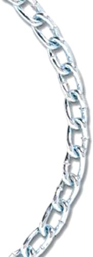 Koch 717896 No.2 by 125-Feet Machine Twist Chain, Zinc Plated