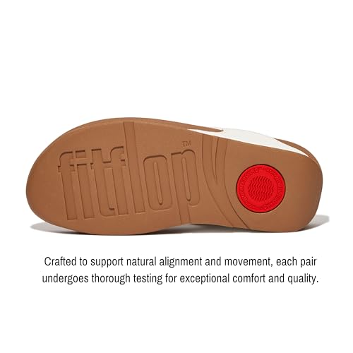 Image of FitFlop Womens Lulu Leather Toe Post Sandals