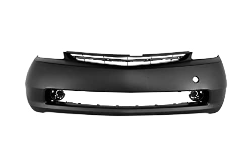 MBI AUTO - Primered, Front Bumper Cover Fascia for 2004-2009 Toyota Prius Sedan 04-09, TO1000274