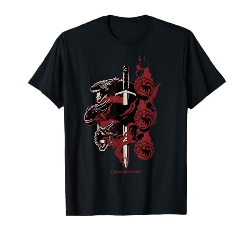 Game of Thrones Targaryen Dragons T-Shirt Small