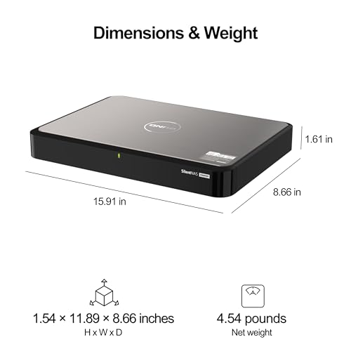 Image of QNAP HS-264-8G-US 2 Bay with Intel N5105 /N5095 Processor and 8GB DDR4 RAM Silent and Lightweight Home NAS for Multimedia Playback and Streaming with Dual HDMI 2.0 4K Output (Diskless)