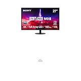 Sony INZONE M9II 27' 4K Ultra HD PC Gaming Monitor, Schwarz + Fnatic Gaming-Mouse