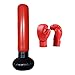 Menolana Inflatable Boxing Bag Boxing Equipment Stable Multipurpose Sandbag Boxing Toy for Kids Inflatable Punching Toy for Kickboxing, Red