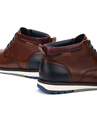 Pikolinos Para Hombre. M8J-8181 Botines De Piel Berna MarróN Claro (46), Plano, Cordones, Casual - 4