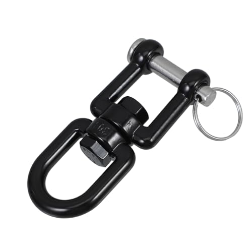 WEKADRIN Gancio Girevole in Acciaio Inossidabile Per Altalena Da Veranda Anello Rotante Per Sedie Amaca e Impieghi Pesanti Connettore Affidabile e Compatto