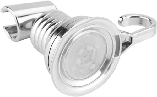 Support de douche à ventouse solide et crochet réglable sans perçage