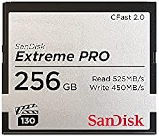 SanDisk 256GB Extreme PRO CFast 2.0 Memory Card - SDCFSP-256G-G46D