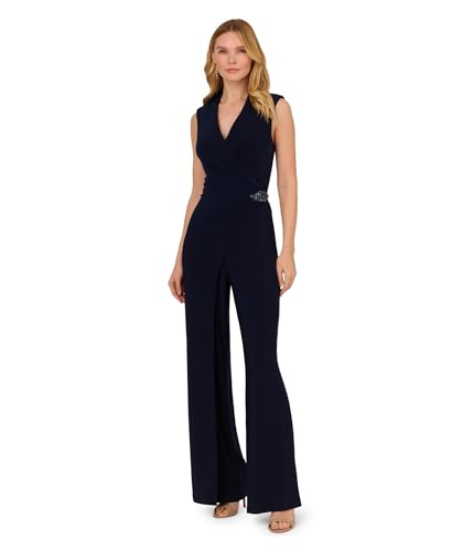 Jumpsuit mono para mujer Adrianna Papell ideal para eventos de día y noches elegantes