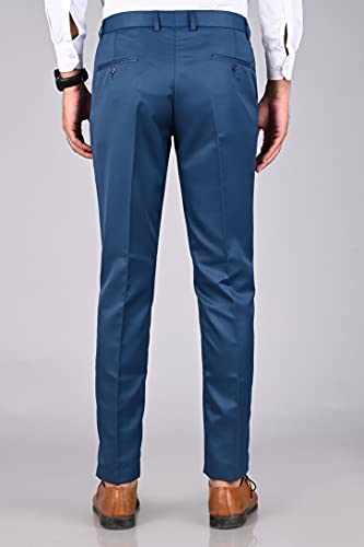 Image of Formal Pants for Men | Men's Slim fit Formal Pant Combo | Non Stretchable Trouser | Office wear Trousers